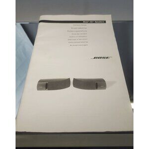 BOSE 161 Speakers Owners Guide User Manual Original Instruction Booklet